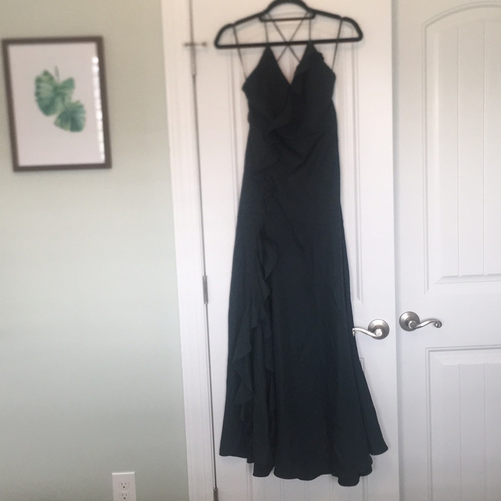 Lulu*s Ruffle Detail Maxi Dress